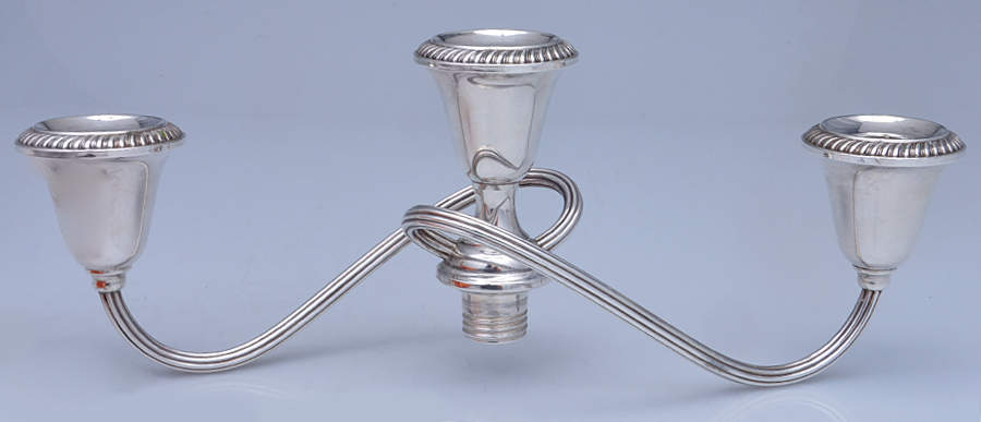 Cambridge (Sterling, Hollowware) 3 Light Candelabra Branch by Gorham Silver-1