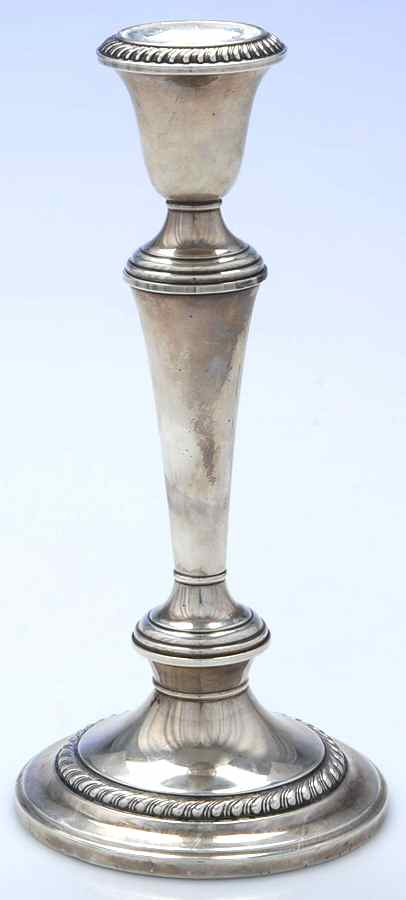 Cambridge (Sterling, Hollowware) Weighted Candlestick by Gorham Silver-1
