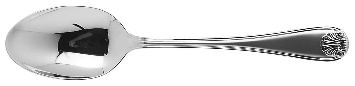 Gorham Shell Frosted (Stainless) Tablespoon (Serving Spoon) by Gorham Silver-1