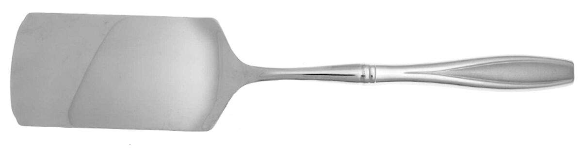 Tulip Frosted (Stainless) Lasagna Server with Stainless Blade HC by Gorham Silver-1