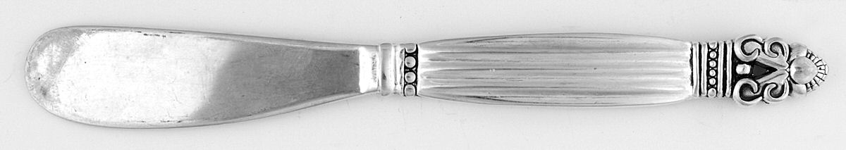 Olde Copenhagen (SILVERPLATE) Hollow Handle Paddle Butter Spreader (Slvpt) by Godinger-1