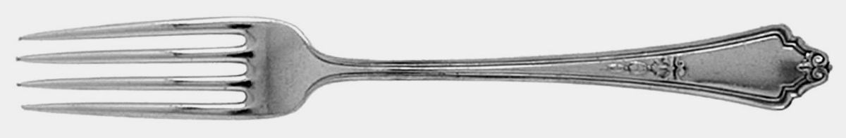 Shelburne (Silverplate, 1914, Monograms) Fork by Gorham Silver-1