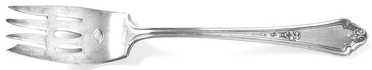 Shelburne (Silverplate, 1914, Monograms) Individual Salad Fork by Gorham Silver-1