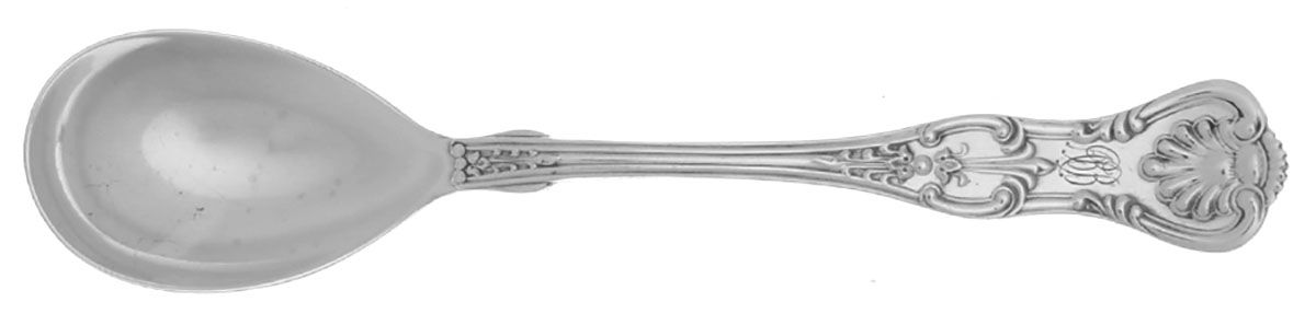 Kings III (Sterling, 1885) Egg Spoon by Gorham Silver-1