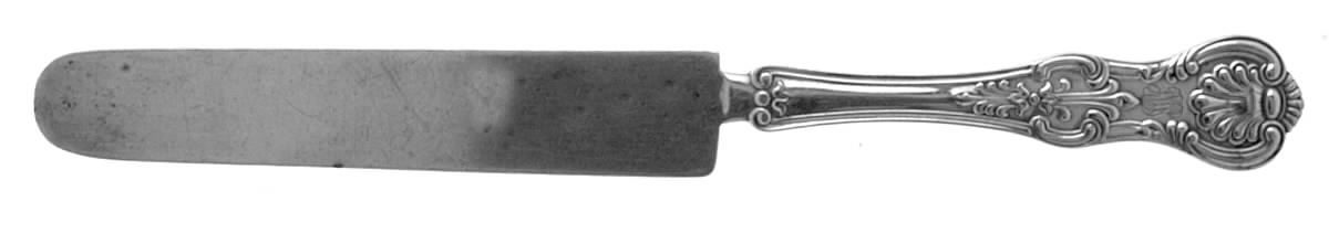 Kings III (Sterling, 1885) Solid Dessert/Tea Knife by Gorham Silver-1