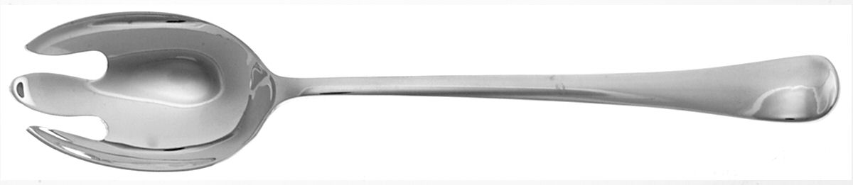 Georgian (SILVERPLATE) Large Solid Serving Fork by Gerity-1