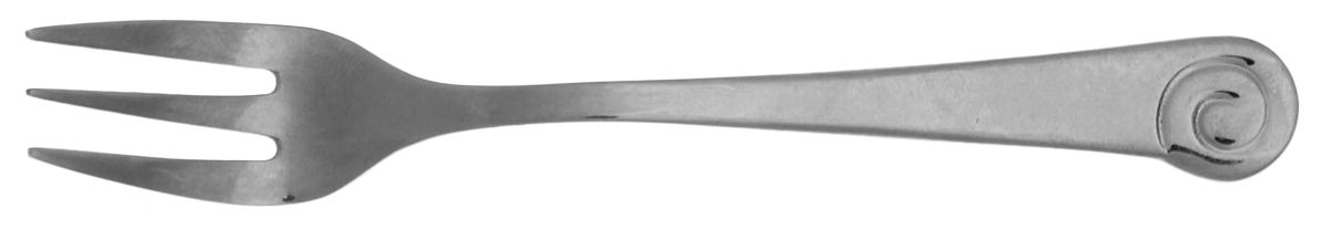 Ammonite (Stainless) Cocktail/Seafood Fork by Ginkgo-1
