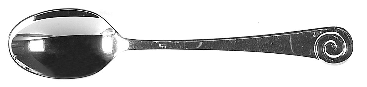 Ammonite (Stainless) Place/Oval Soup Spoon by Ginkgo-1