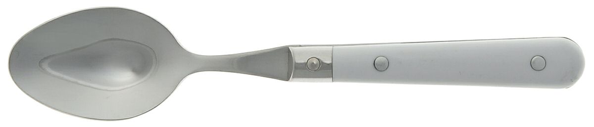 Le Prix-White (Stainless) Place/Oval Soup Spoon by Ginkgo-1