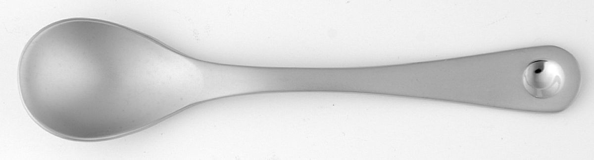 Disc (Stainless) Demitasse Spoon by Ginkgo-1