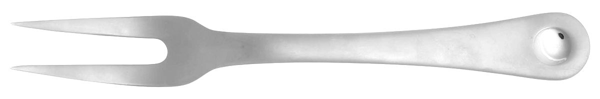 Disc (Stainless) Solid Serving Fork by Ginkgo-1