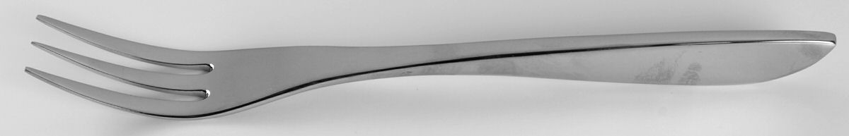 Zenith (Stainless) Large Solid Cold Meat Serving Fork by Ginkgo-1
