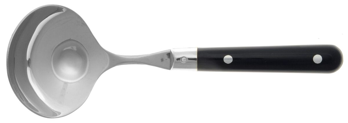 Le Prix-Navy Blue (Stainless) Solid Gravy Ladle by Ginkgo-1