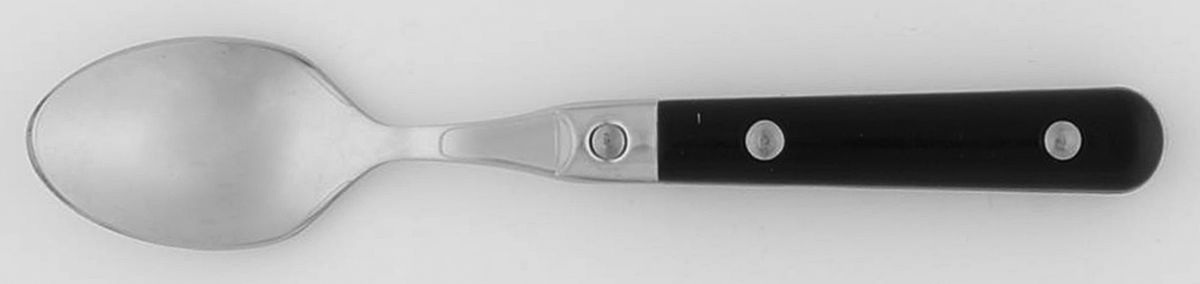 Le Prix-Black (Stainless) Demitasse Spoon by Ginkgo-1