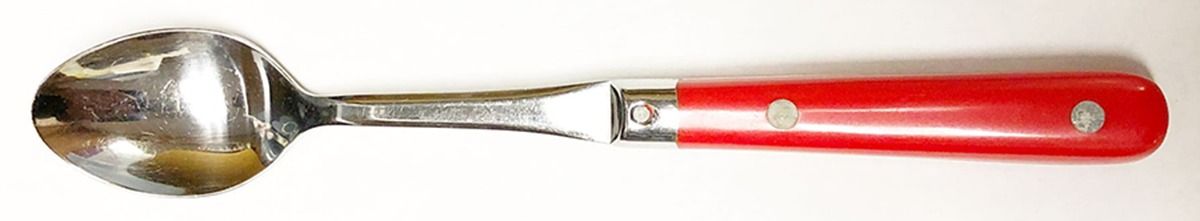 Le Prix-Red (Stainless) Iced Tea Spoon by Ginkgo-1