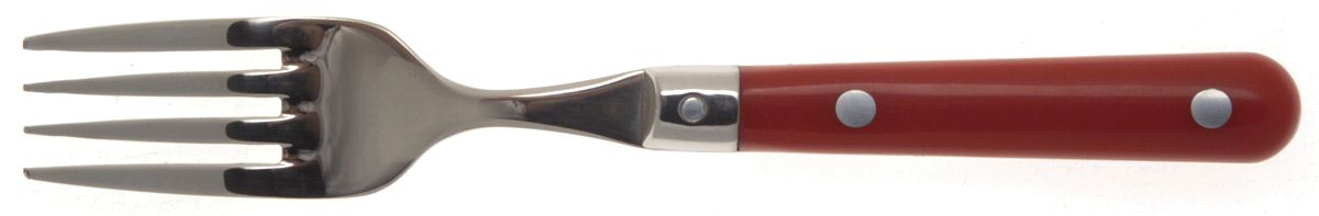 Le Prix-Red (Stainless) Individual Salad Fork by Ginkgo-1