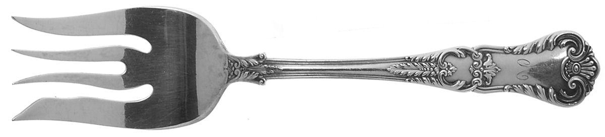 Richmond (Silverplate, 1897) Solid Salad Serving Fork by Gorham Silver-1