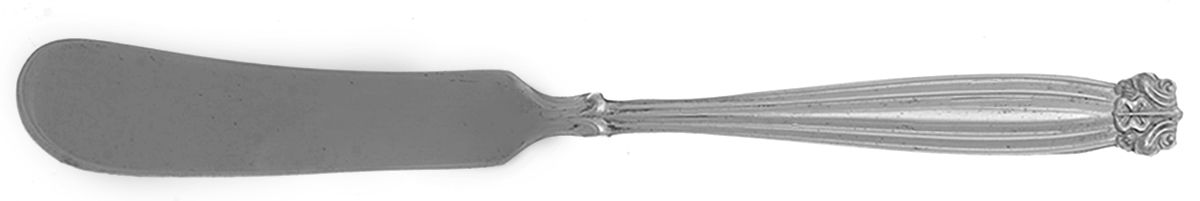 GCE1 (Nickel Silver) Flat Handle Butter Spreader by Grace-1
