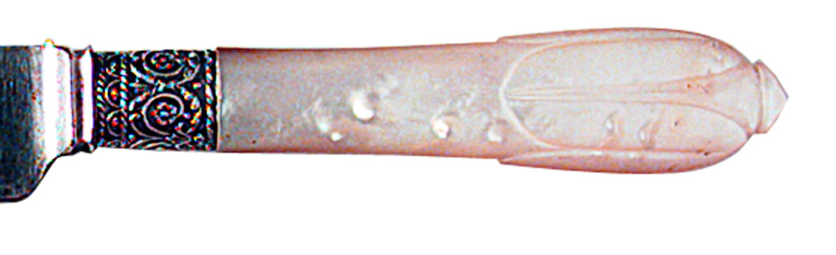 Pearl Handle Flatware 2 Blunt Hollow Knife by Gorham Silver-1
