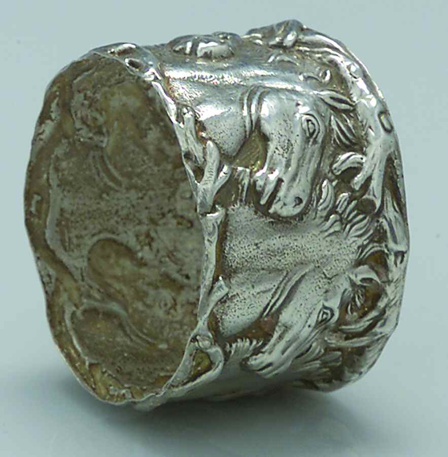 Sterling Hollowware Sterling Napkin Ring by Galmer-1
