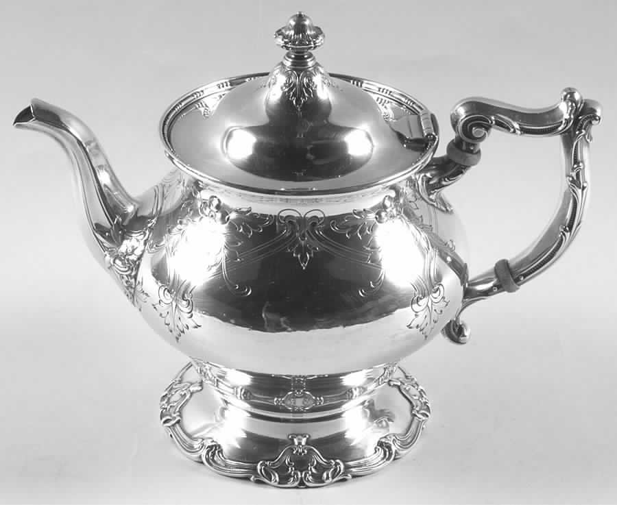A8661 (Sterling, Hollowware) Teapot by Gorham Silver-1