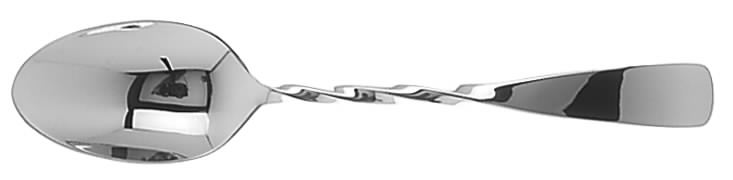 Aura Twist (Stainless) Teaspoon by Gorham Silver-1