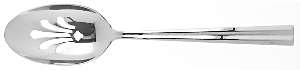 Grand Manor (Stainless) Pierced Tablespoon (Serving Spoon) by Gorham Silver-1