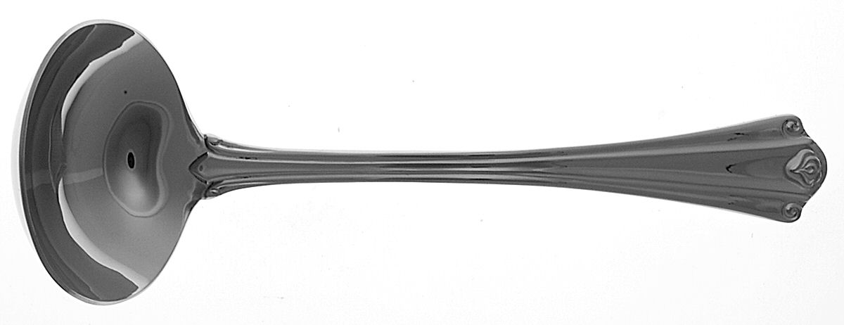 Lady Anne (Stainless) Solid Gravy Ladle by Gorham Silver-1