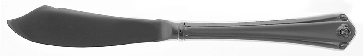 Lady Anne Frosted (Stainless) Hollow Handle Master Butter Knife by Gorham Silver-1