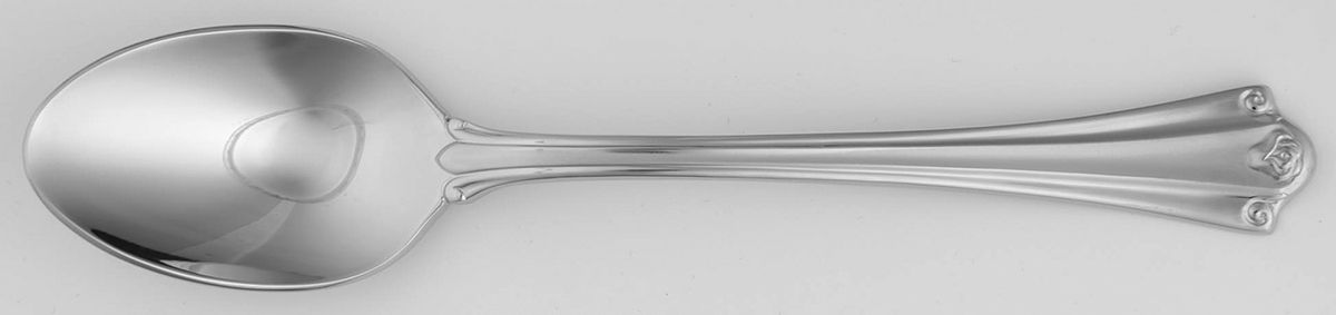 Lady Anne Frosted (Stainless) Place/Oval Soup Spoon by Gorham Silver-1