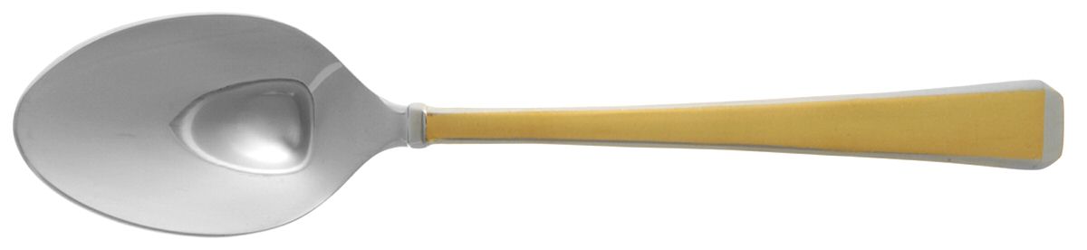 Tristan II Gold Frosted (Gold & Stainless) Teaspoon by Gorham Silver-1