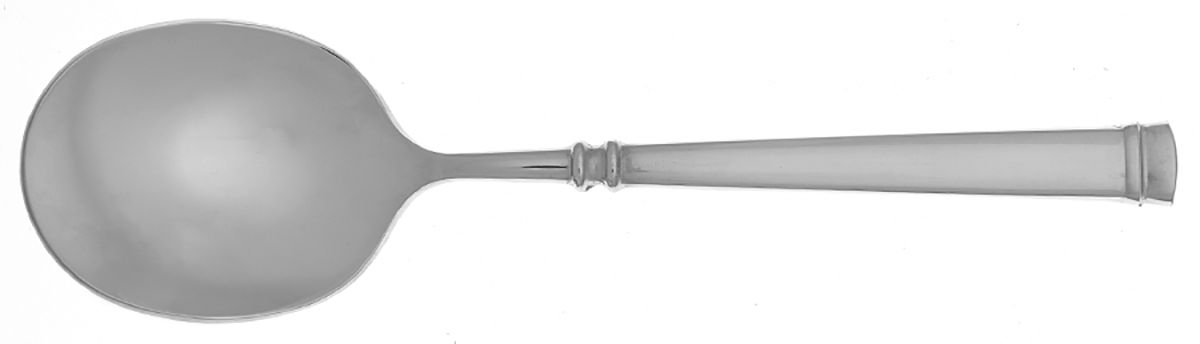 Absolu (Stainless) Round Bowl Soup Spoon (Bouillon) by Guy Degrenne-1