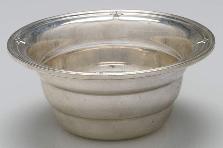King Albert-Hand Chased(Sterling, Hollowware) Mayonnaise Bowl by Gorham Silver-1