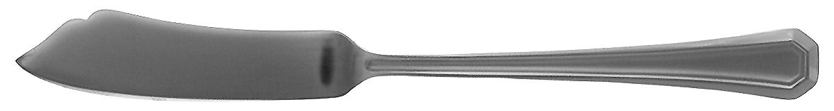 Fairview Frosted (Stainless) Flat Handle Master Butter Knife by Gorham Silver-1