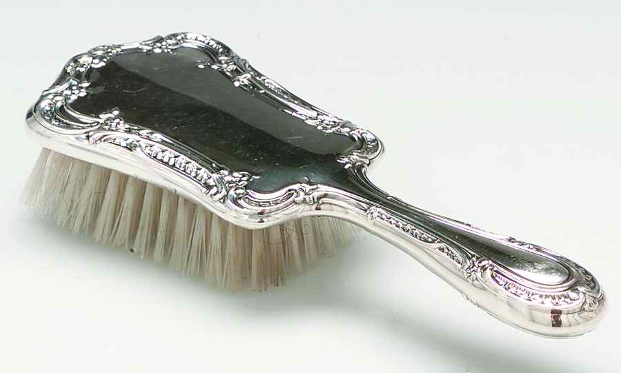 Regency (Sterling, Hollowware) Hair Brush by Gorham Silver-1