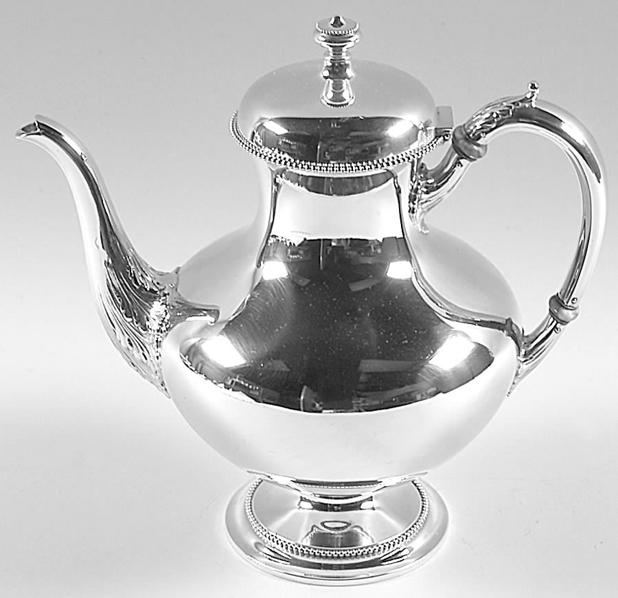 A3280 (Sterling, Hollowware) Coffee Pot by Gorham Silver-1