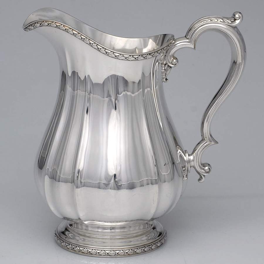Y901 (Silverplate, Hollowware) Silverplate Water Pitcher by Gorham Silver-1
