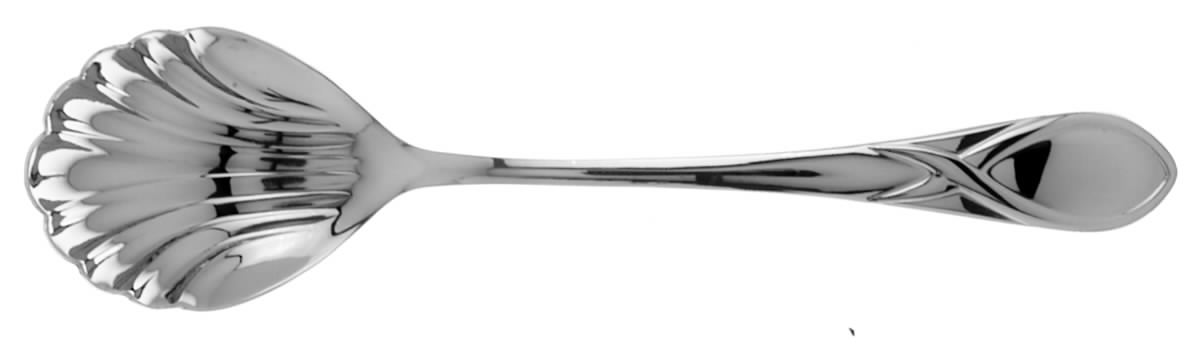 Darien (Stainless) Sugar Shell Spoon by Gorham Silver-1