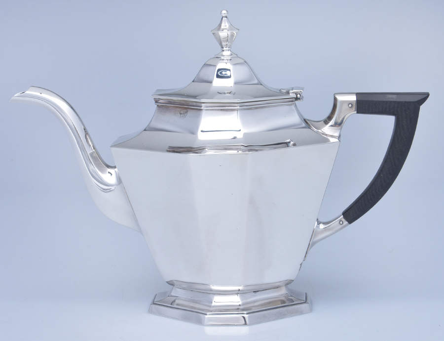 9701 (Sterling, Hollowware) Teapot by Gorham Silver-1