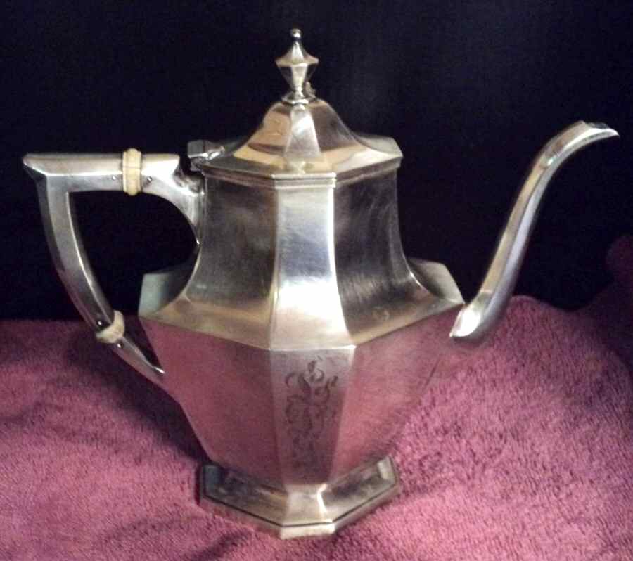 9701 (Sterling, Hollowware) Coffee Pot by Gorham Silver-1
