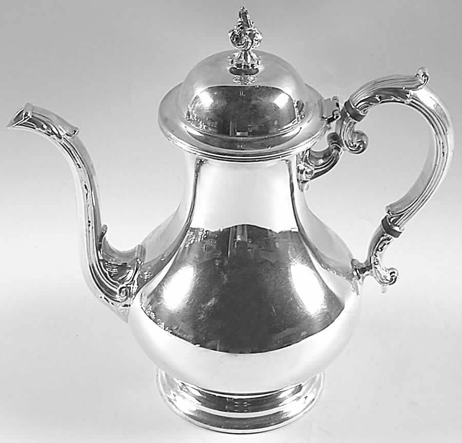 YC476 (Silverplate, Hollowware) Silverplate Coffee Pot by Gorham Silver-1