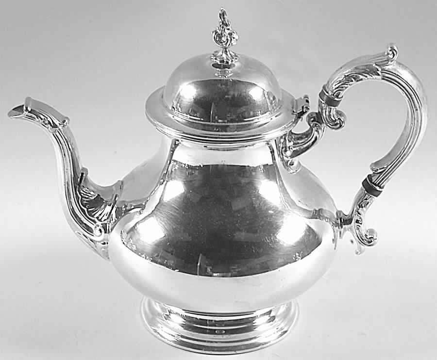 YC476 (Silverplate, Hollowware) Teapot by Gorham Silver-1