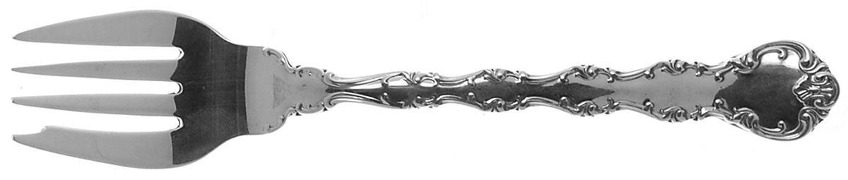 Rococo (Sterling) Individual Salad Fork by Gorham Silver-1