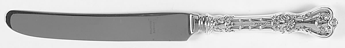 King Edward (Sterling, Shell Motif) New French Hollow Knife by Gorham Silver-1