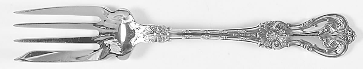 King Edward (Sterling, Shell Motif) Individual Salad Fork by Gorham Silver-1