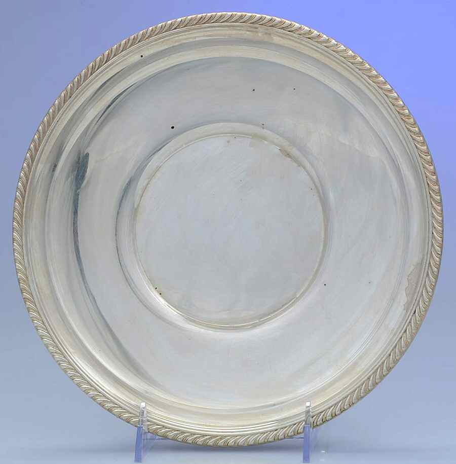323 (Sterling, Hollowware) Sterling Sandwich Plate by Gorham Silver-1