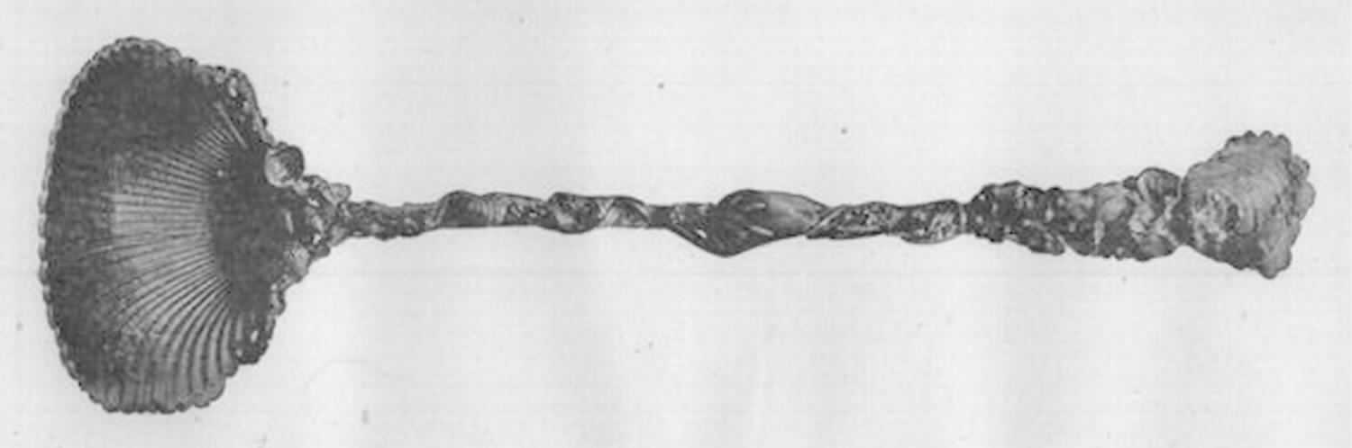 Narragansett (Sterling) Solid Soup Ladle by Gorham Silver-1