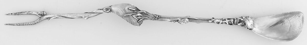 Narragansett (Sterling) Combination Olive Fork/Spoon by Gorham Silver-1