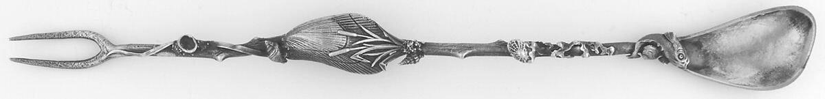 Narragansett (Sterling) Combination Olive Fork/Spoon by Gorham Silver-1