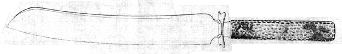 No. 20-Engraved & Applied (Sterling) Large Stainless Blade Roast Carving Knife by Gorham Silver-1